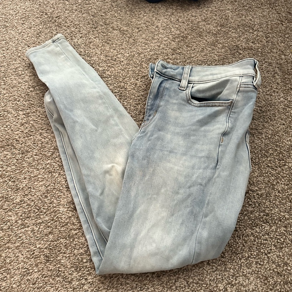 Light wash AE High Rise Jegging